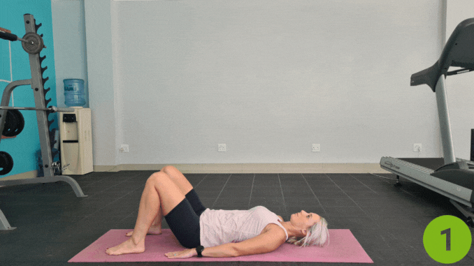 Bridge Pose-yoga for si joint